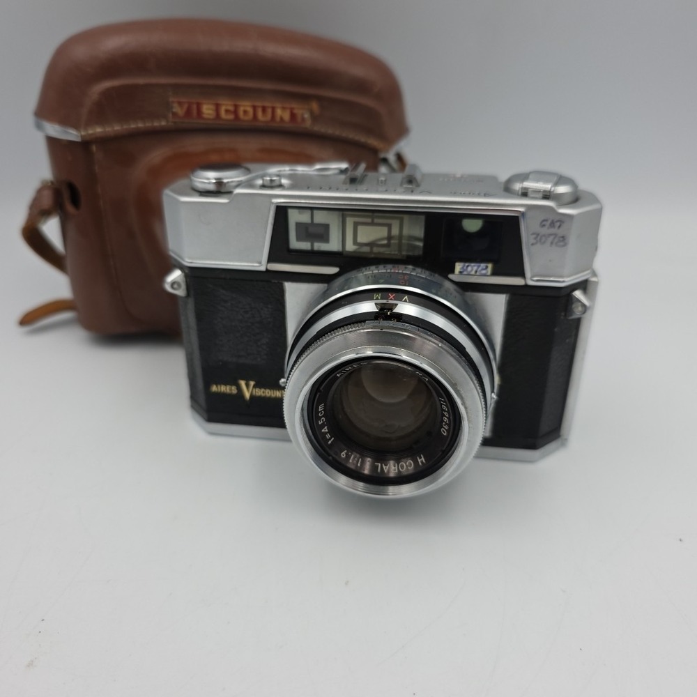 Aries Viscount 35mm Rangefinder Camera with H Coral 4.5cm f/1.9 Lens V15